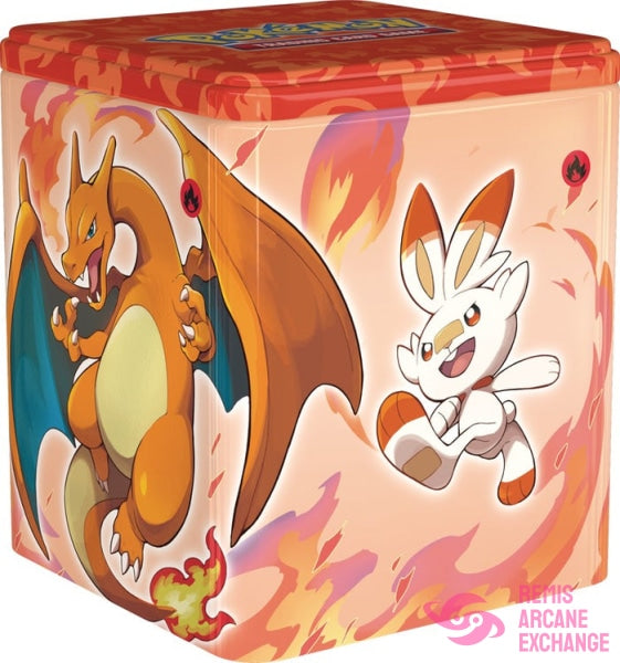 Pokemon Lost Origin: Fire Stacking Tin