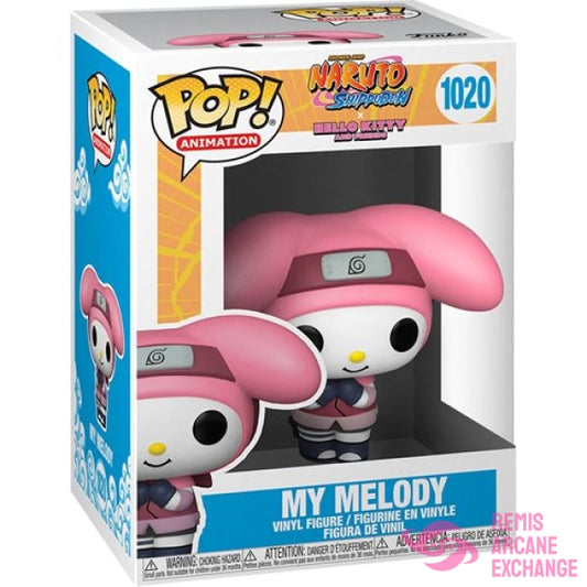 Sanrio X Naruto My Melody Pop! Vinyl Figure