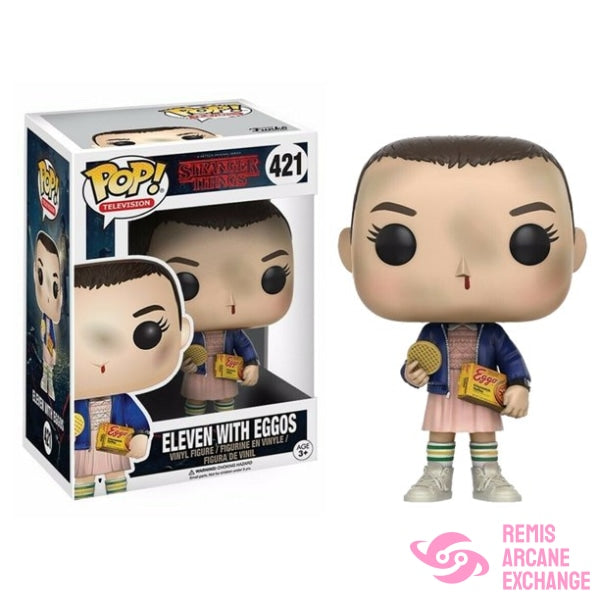 Stranger Things Eleven With Eggos Pop! Vinyl Figure