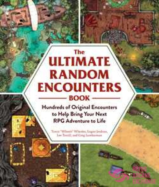 The Ultimate Random Encounters Book Role Playing Games