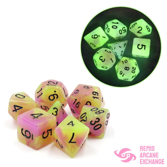 Tulip Luminary 7 Dice Set